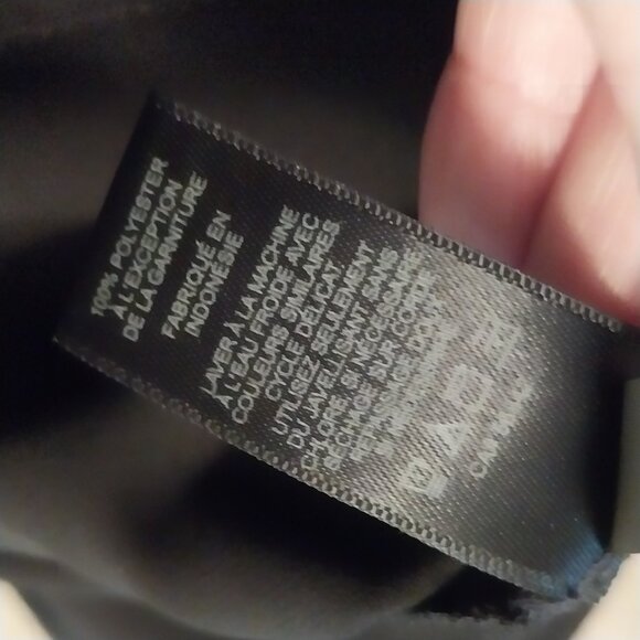 EXPRESS SIZE M BLACK ROUND NECK LONG SLEEVE BLOUSE - Picture 9 of 11